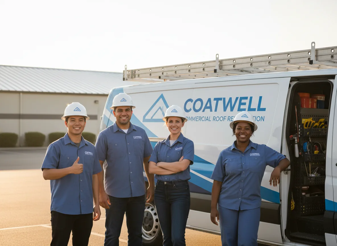 Commercial roof coating company in Woodbury, VT